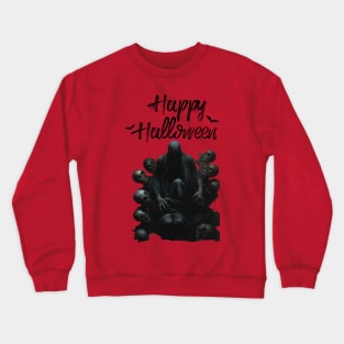 Zombie Halloween Crewneck Sweatshirt